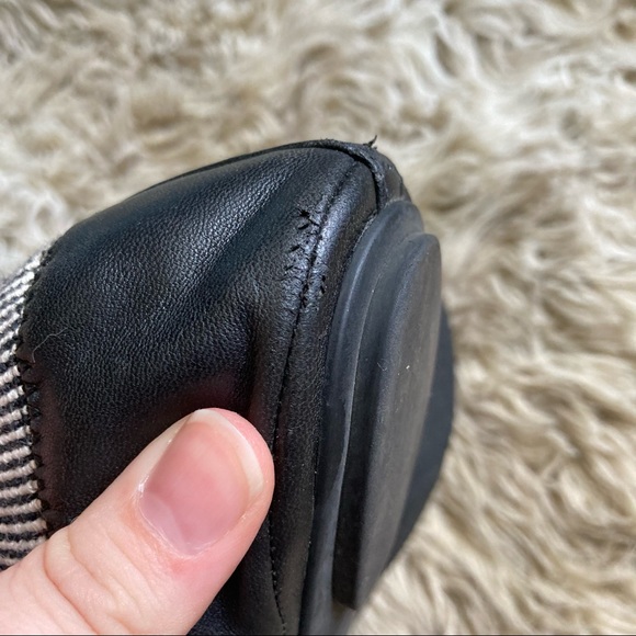 Tory burch black gabby slip on ballet flats 7.5 - Picture 6 of 10